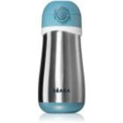 Beaba Stainless Steel Bottle With Handle Windy Blue 350 ml
