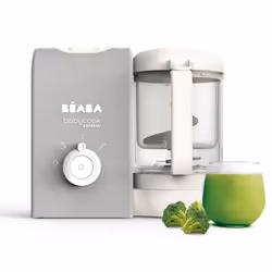 Mixeur Cuiseur Bébé BEABA Babycook Express -Gris Velours - TU