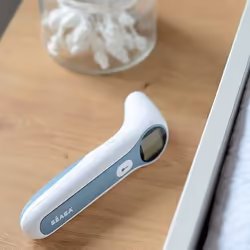 BEABA THERMOSPEED Thermomètre à distance Bleu, Blanc Oreille, Front Boutons - Vue supplémentaire 22