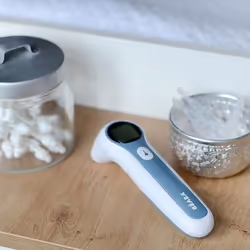 BEABA THERMOSPEED Thermomètre à distance Bleu, Blanc Oreille, Front Boutons - Vue supplémentaire 24