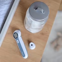 BEABA THERMOSPEED Thermomètre à distance Bleu, Blanc Oreille, Front Boutons - Vue supplémentaire 25