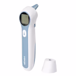 BEABA THERMOSPEED Thermomètre à distance Bleu, Blanc Oreille, Front Boutons - Vue supplémentaire 6