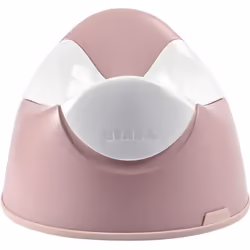 BEABA Pot dapprentissage bébé ergonomique poignées de préhension joint antidérapant facile dentretien old pink