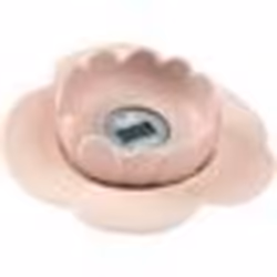 Thermomètre de bain Lotus - BÉABA - Old Pink - Multifonctions - Lecture facile - Forme ludique