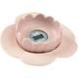 Thermomètre de bain Lotus - BÉABA - Old Pink - Multifonctions - Lecture facile - Forme ludique