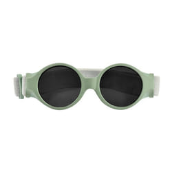 Lunettes de soleil - BEABA - Lunettes de soleil Béaba - Vert sauge - Protection UV 100% - Bandeau ajustable