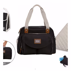 BEABA Geneva II Sac à main Noir Polyester - Vue supplémentaire 4