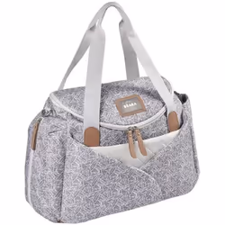 BEABA Sac a langer Sydney II, Modulable, Grande contenance, Rangements multiples, Grand espace a langer, Jungle - TU