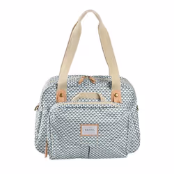 Sac à langer BEABA Genève II PLAY PRINT Sage Green - Grande contenance - Multiples accessoires inclus