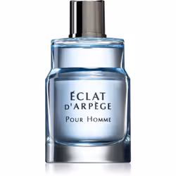 Plongez dans un océan de fraîcheur. L’eau de toilette pour homme Lanvin Éclat d’Arpège Pour Homme évoque un après-midi ensole ...