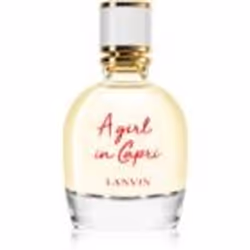 L’eau de toilette pour femmes Lanvin A Girl In Capri met en scène des agrumes italiens juteux et des rayons de soleil chaleur ...