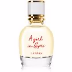 L’eau de toilette pour femmes Lanvin A Girl In Capri met en scène des agrumes italiens juteux et des rayons de soleil chaleur ...