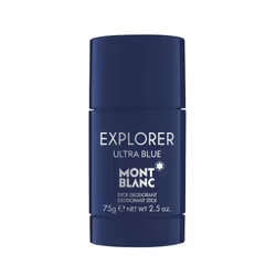 Montblanc Explorer Ultra Blue, Hommes, Déodorant parfumé, Déodorant stick, Tube, 75 g, Tous types de peau