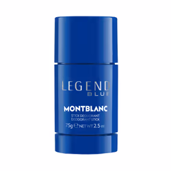 Montblanc Legend Blue, Hommes, Déodorant, Déodorant stick, 75 ml, Menthe, Cèdre, Bois de santal