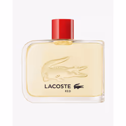 Lacoste Red 125ml, Hommes, 125 ml, Pomme, Cèdre, Jasmin, Pin, Patchouli, Vétiver, Spray