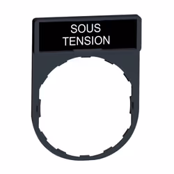 Harmony XB4 XB5 - porte-étiquette + étiquette repérée - pour unités de commande & signalisation Ø 22 mm - 30 x 40 mm - 1 côté ...