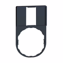 Harmony XB4 XB5 - porte-étiquette - pour unités de commande & signalisation à tête ronde ou carrée Ø 22 mm - 30 x 50 mm - qté ...