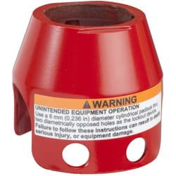 Harmony garde pour coup de poing ø 40 et unité Ø22 mm - rouge - ZBZ1604