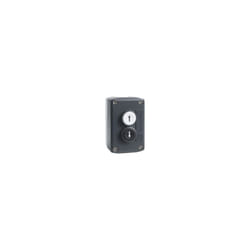 Schneider Electric - Harmony boite - 2 boutons poussoirs Ø22 - blanc /noir - XALD222E