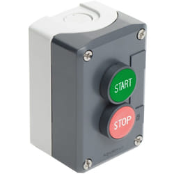Schneider Electric - Harmony boite - 2 boutons poussoirs Ø22 - vert /rouge