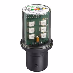 Schneider Electric DL1BDB6, BA15D, Bleu