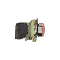 Schneider Electric - bouton poussoir XB4BA51 actionneur plat jaune 1 pc(s)