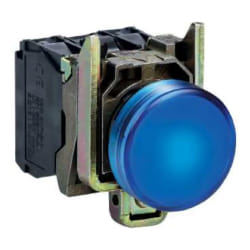 Schneider Electric XB4BVB6 voyant d'alarme 24 V Bleu