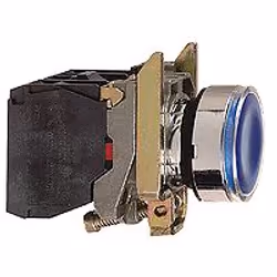 Schneider Electric XB4, Bleu, 220-240 V, 50 - 60 Hz, 10 A, 30 mm, 101 mm