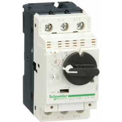 Schneider Electric - Disjoncteur moteur GV2P 2,5 à 4 a 3P 3d déclencheur magnétothermique - GV2P08