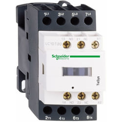 Contacteur TeSys LC1D 4P AC1 440V 25 a bobine 230 v ca - LC1DT25P7
