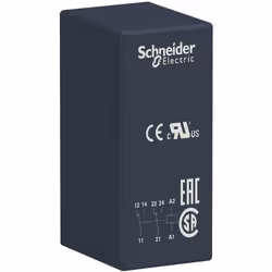 Zelio Relay RSB - relais électromécanique type PCB - embrochable - 2OF - 8A - 24VDC. Ce produit de la gamme Harmony Analog es ...