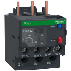 Schneider Electric - Lrd02 Schneider - Relais De Protection Thermique Moteur 0,16 à 0,25a Tesys Lrd Pr Contacteur Lc1d09 à Lc1d38