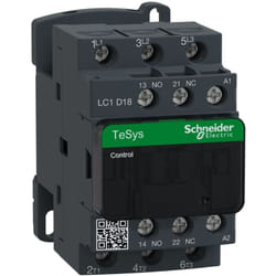 Schneider Electric - Contacteur TeSys LC1D 3P AC3 440V 18 a bobine 48 v ca - LC1D18E7