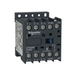Schneider Electric - Contacteur TeSys LP1K 3P AC3 440V 9 a bobine 24 v cc - LP1K0901BD