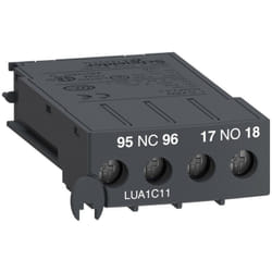 TeSys U - bloc de contacts additionnels - 1O+1F (LUA1C11)
