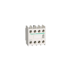 Schneider Electric - LADN40 bloc de contacts auxiliaires tesys, 4 f + 0 o, bornes à vis-étriers