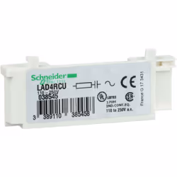 fabricant et numéro du fabricant Schneider ElectricLAD4RCU données techniques Contenu: 1 pc(s) Profondeur: 35 mm Température ...