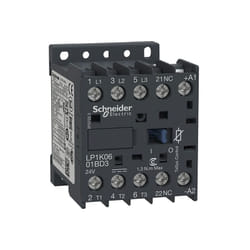 Schneider Electric - Schneider contacteur 3NO bobine 24VDC 6A LP1K0601BD3