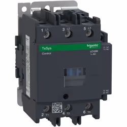 Contacteur de puissance 3P - 80A - 3NO - Schneider LC1D80P7 Ce contacteur de puissance tripolaire fabriqué par Schneider Elec ...