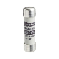 Cartouche fusible nfc cylindrique 10x38 mm gG 2 a sans voyant - Lot de 10 x DF2CN02