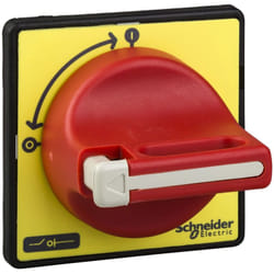 Schneider Electric - Kcf2pz Schneider Commande Rotative Frontale Pour Tesys Vario V3,v4 - Poignée Rouge - Tesys Kcf