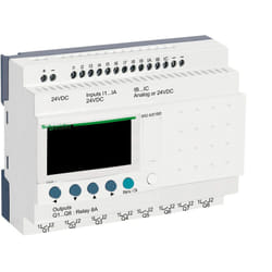 Schneider Electric - Relais intelligent compact Zelio Logic - 20 e s - 24VCC sans horloge - affichage - SR2A201BD