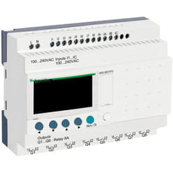 Sr2b201fu Schneider - Automate Zelio Logic - Relais Intelligent 20e/s 100 à 240vca - Horloge + Afficheur