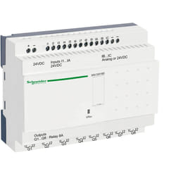 Schneider Electric - Sr2d201bd Schneider - Automate Zelio Logic - Relais Intelligent 20 E/s 24vcc - Sans Horloge Sans Afficheur