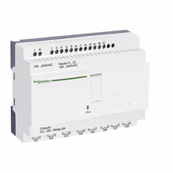 Schneider Zelio Logic 20 compact relais programmable en 100...240V AC SR2E201FU Pas d'affichage ni d'horloge Fournit 8 sortie ...