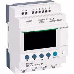 Relais Zelio Modulaire 10 entrées sorties avec possibilité d'extensions - Alimentation 24Vcc Le relais intelligent SR3B101BD  ...