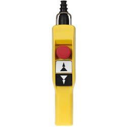 Schneider Electric - Harmony xaca Pistol grip - boîte pendante - 2 poussoirs 1 arrêt d'urgence