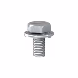 vis avec rondelle - tête h fendue - 5 x 12 mm - thalassa - boite de 100 - schneider electric af1va512