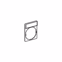 Etiquette 30 x 40 mm 1 fa SCHNEIDER ELECTRIC ref ZB2BY4101 Caractéristiques: Type : Porte-étiquette Utilisation : Unités de c ...