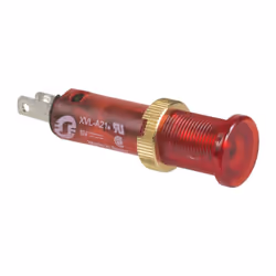 Harmony XVLA - voyant rond Ø8 - IP40 - rouge - DEL intégrée - 12V - cosses